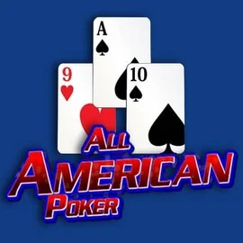 All American Poker online game logo by RTG (Reel Time Gaming) on inter-hotel.com.pl