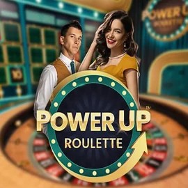 PowerUP Roulette logo by Pragmatic Play Ice Casino
