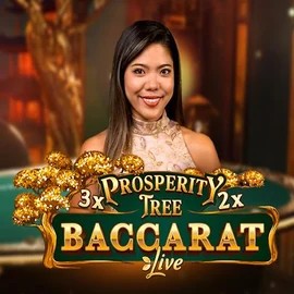 Prosperity Tree Baccarat casino game by Evolution – featured logo at Ice Casino