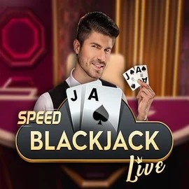 Speed Blackjack game by Pragmatic Play – logo hosted on Ice Casino